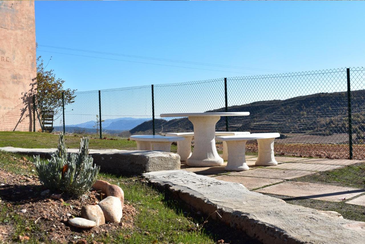 La Casa del Azafrán Vila Villanueva del Rebollar de la Sierra Exterior foto